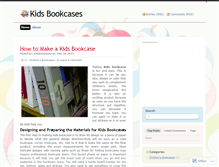 Tablet Screenshot of kidsbookcases.wordpress.com
