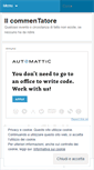 Mobile Screenshot of ilcommentatore.wordpress.com