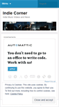 Mobile Screenshot of indiecorner.wordpress.com
