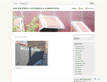 Tablet Screenshot of guerrillaphilly.wordpress.com