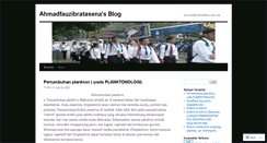 Desktop Screenshot of ahmadfauzibratasena.wordpress.com