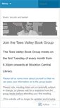 Mobile Screenshot of blueloungebookgroup.wordpress.com