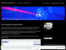 Tablet Screenshot of mikeoneillphotography.wordpress.com