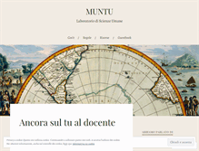 Tablet Screenshot of muntu.wordpress.com