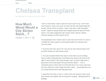 Tablet Screenshot of chelseatransplant.wordpress.com