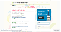 Desktop Screenshot of facebooksecretos.wordpress.com