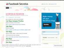 Tablet Screenshot of facebooksecretos.wordpress.com