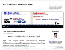 Tablet Screenshot of obattradisionalparkinsonyangalami1.wordpress.com