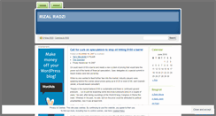 Desktop Screenshot of jamtangan.wordpress.com