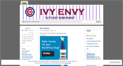 Desktop Screenshot of ivyenvy.wordpress.com