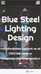 Mobile Screenshot of bluesteelprolighting.wordpress.com