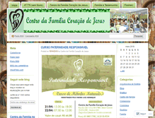 Tablet Screenshot of centrodafamiliacj.wordpress.com