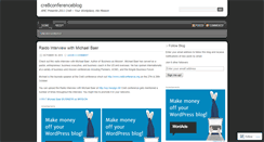 Desktop Screenshot of cre8conferenceblog.wordpress.com