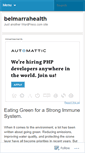 Mobile Screenshot of belmarrahealth.wordpress.com