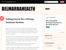 Tablet Screenshot of belmarrahealth.wordpress.com