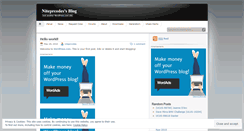 Desktop Screenshot of niteprcodes.wordpress.com