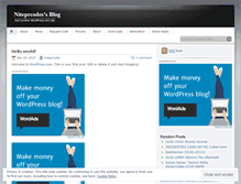 Tablet Screenshot of niteprcodes.wordpress.com
