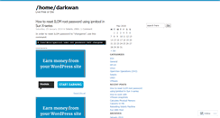 Desktop Screenshot of darkwan.wordpress.com