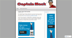 Desktop Screenshot of captmack.wordpress.com