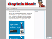 Tablet Screenshot of captmack.wordpress.com