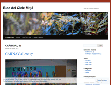 Tablet Screenshot of escolacambrilsciclemitja.wordpress.com