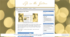 Desktop Screenshot of lifeinthegarden.wordpress.com