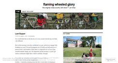 Desktop Screenshot of flamingwheeledglory.wordpress.com