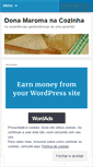 Mobile Screenshot of maromacozinha.wordpress.com