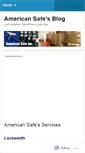Mobile Screenshot of americansafe.wordpress.com