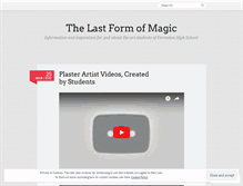 Tablet Screenshot of forrestonart.wordpress.com