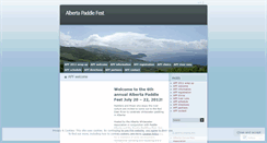 Desktop Screenshot of paddlefest.wordpress.com