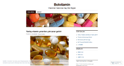 Desktop Screenshot of bolvitamin.wordpress.com