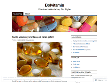 Tablet Screenshot of bolvitamin.wordpress.com