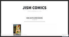 Desktop Screenshot of jismcomics.wordpress.com