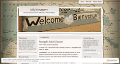 Desktop Screenshot of lesvoyagesdejulia.wordpress.com