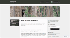 Desktop Screenshot of dampsquid.wordpress.com