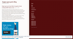 Desktop Screenshot of enginespareparts.wordpress.com