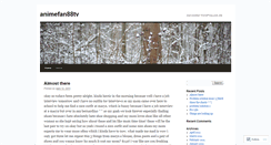 Desktop Screenshot of animefan88tv.wordpress.com