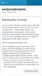Mobile Screenshot of earlymodernjohn.wordpress.com