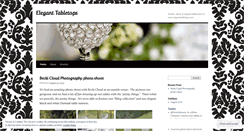 Desktop Screenshot of eleganttabletops.wordpress.com