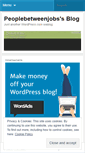 Mobile Screenshot of peoplebetweenjobs.wordpress.com