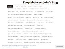 Tablet Screenshot of peoplebetweenjobs.wordpress.com