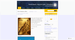Desktop Screenshot of danielayad.wordpress.com
