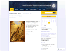 Tablet Screenshot of danielayad.wordpress.com