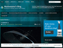 Tablet Screenshot of mariosuarez.wordpress.com