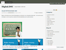 Tablet Screenshot of digitalpuntodoc.wordpress.com