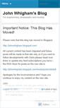 Mobile Screenshot of jwhigham.wordpress.com