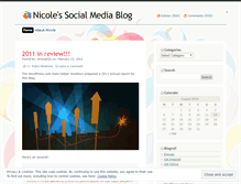 Tablet Screenshot of nicolelong322.wordpress.com