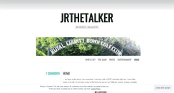 Desktop Screenshot of jrthetalker.wordpress.com