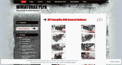 Desktop Screenshot of miniaturaspepa.wordpress.com